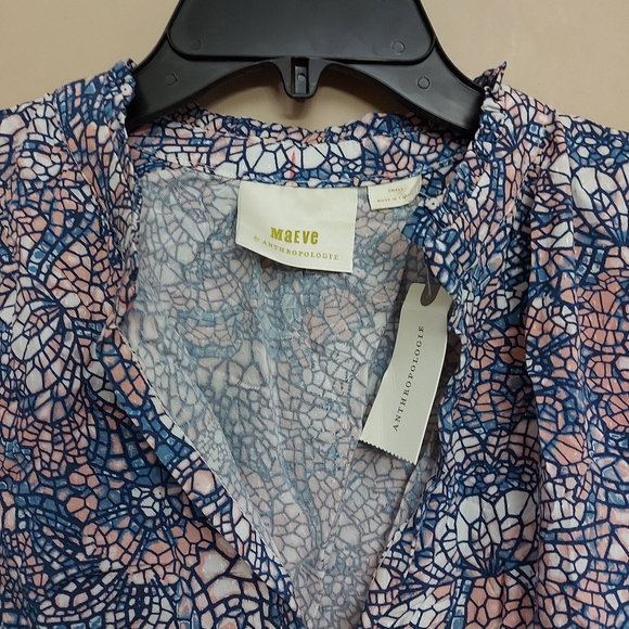 Anthropologie Maeve Colette Peasant Blouse - Picture 7 of 12